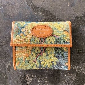 Tapestry wallet from Goebelins Art,
